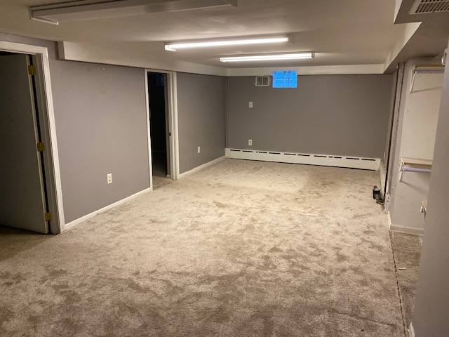 Lower-level room